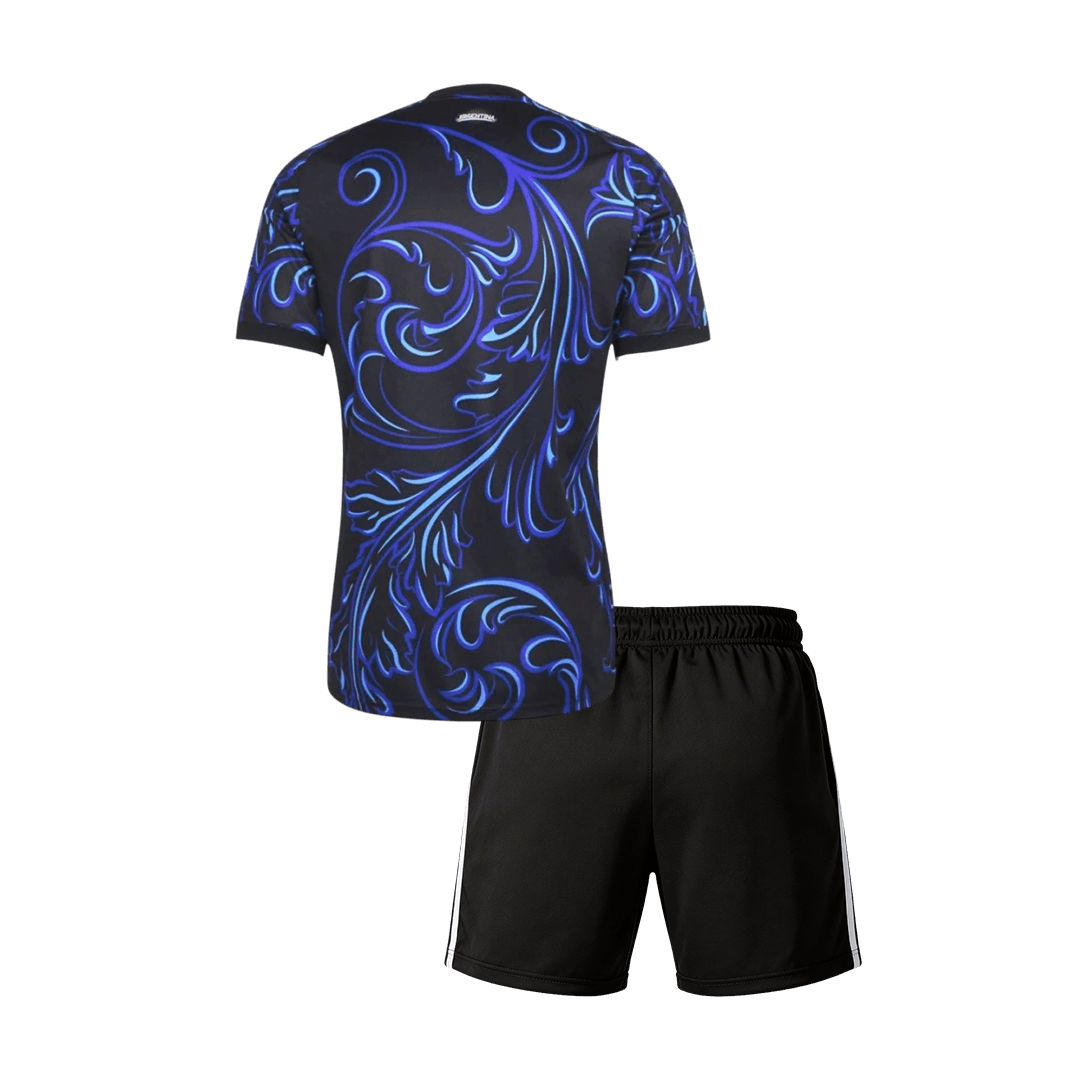 Conjunto Infantil Argentina 2026 Segunda Equipación Copa del Mundo