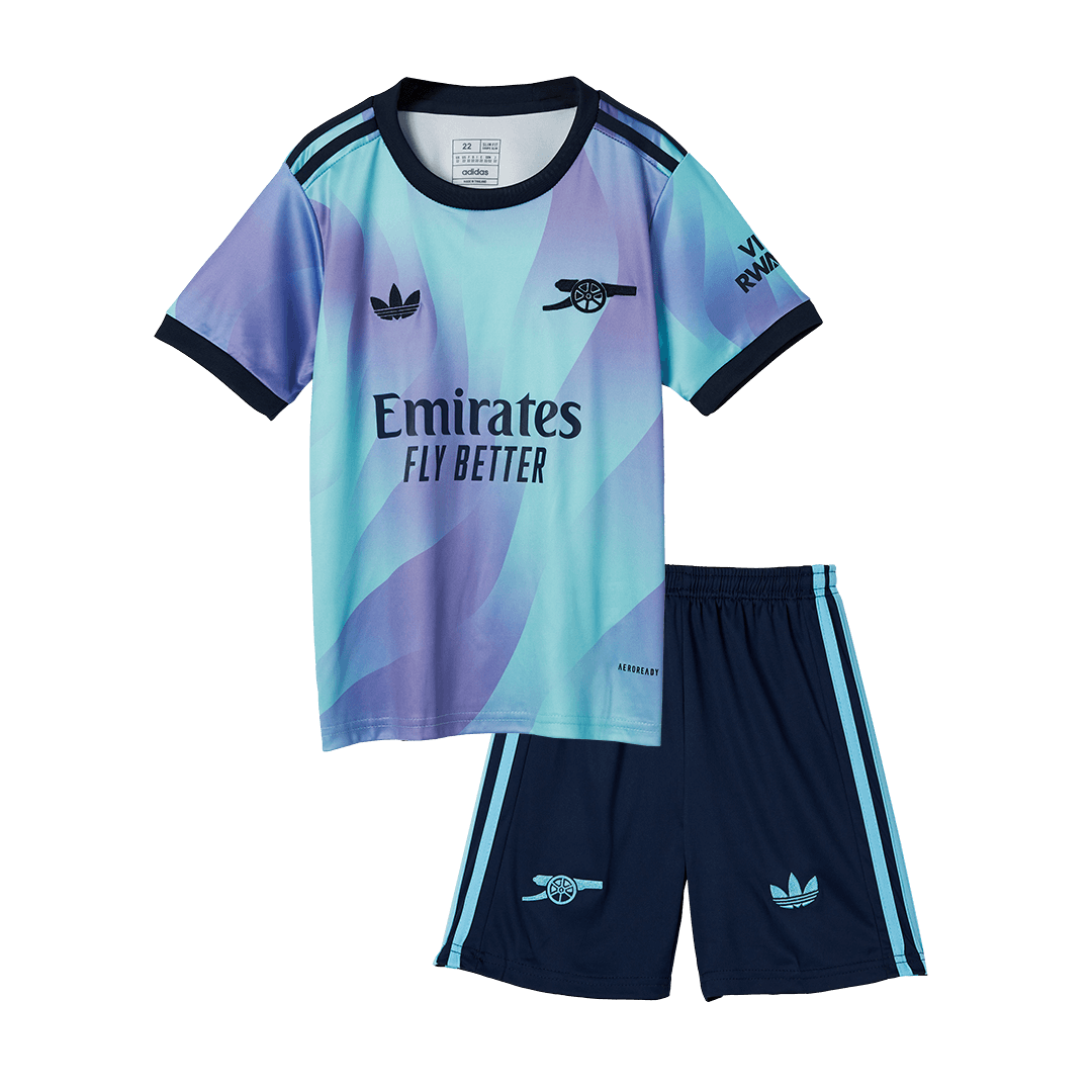 Miniconjunto Arsenal 2024/25 Tercera Equipación Niño