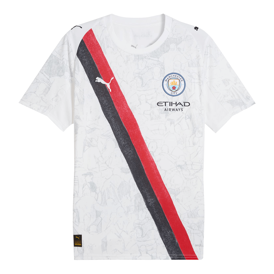 Camiseta MARMOUSH #7 Manchester City 2025/26 Copa Mundial de Clubes Hombre - Versión Hincha