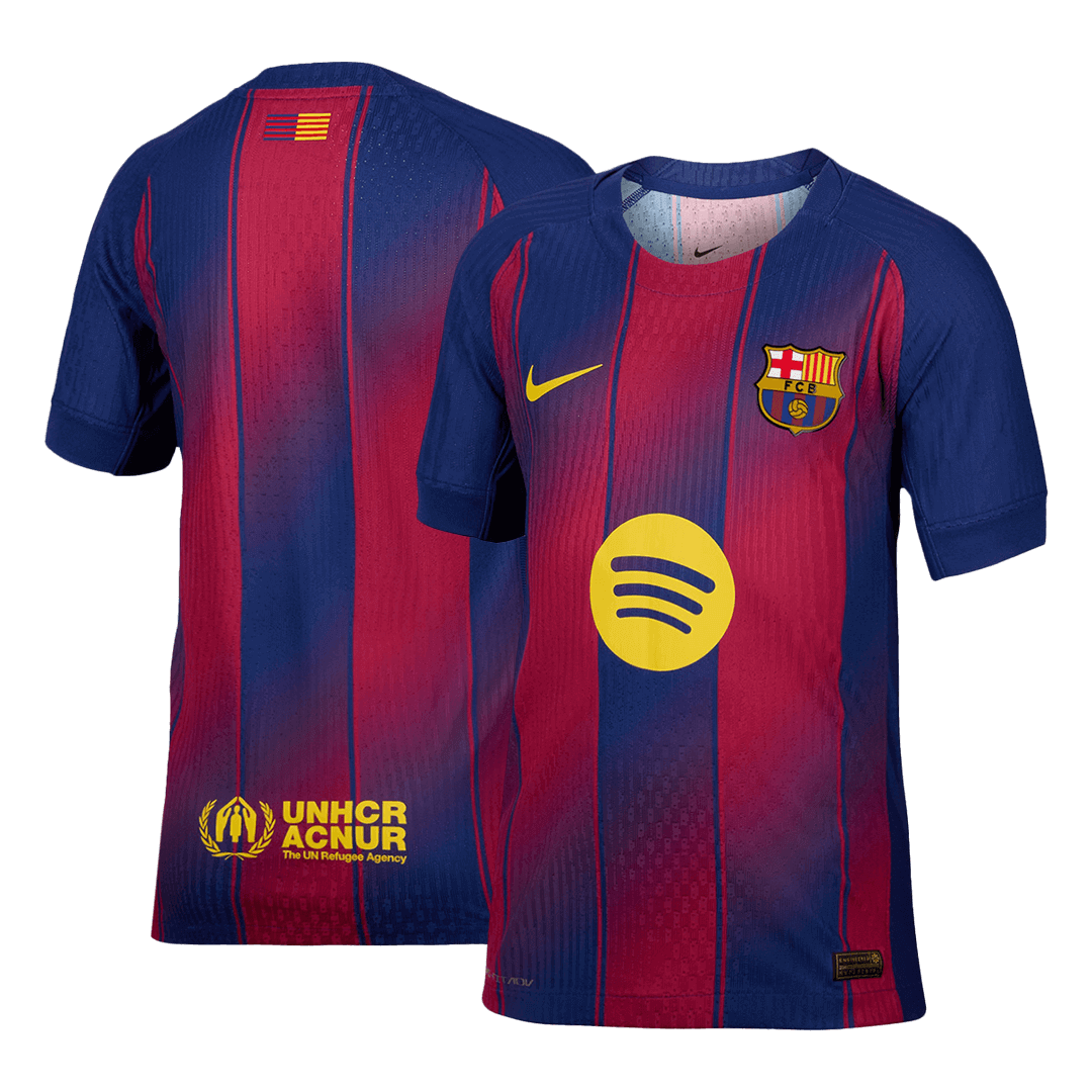 Camiseta Auténtica Barcelona 2025/26 Primera Equipación-Versión Jugador