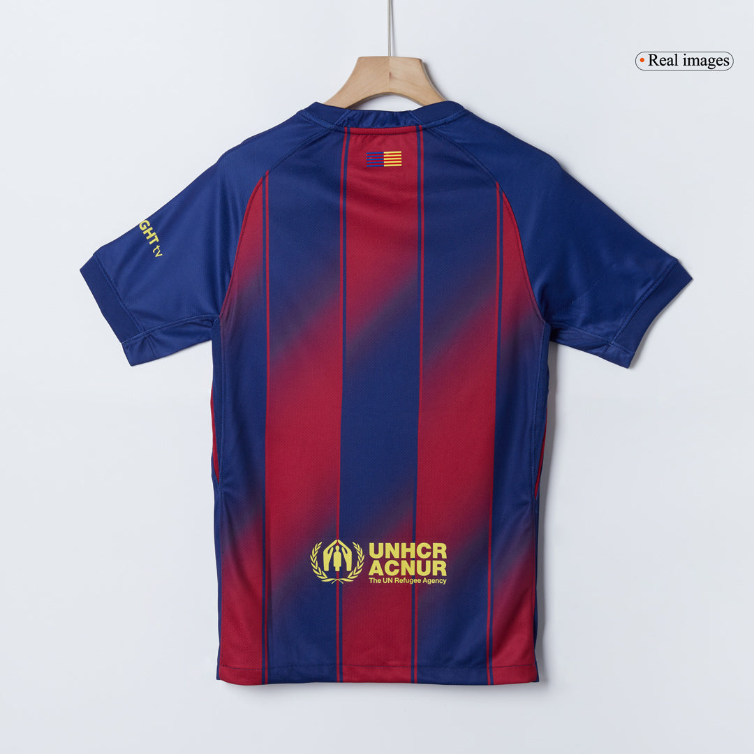 UCL Camiseta CUBARSÍ #2 Barcelona 2025/26 Primera Equipación-Versión Hincha