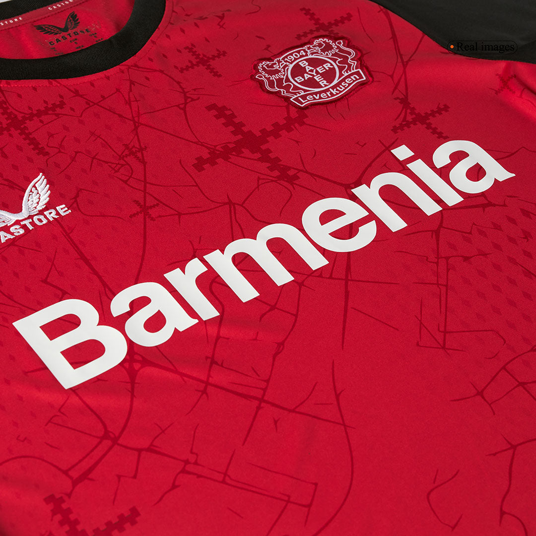 Camiseta Bayer 04 Leverkusen 2024/25 Primera Equipación - Versión Hincha