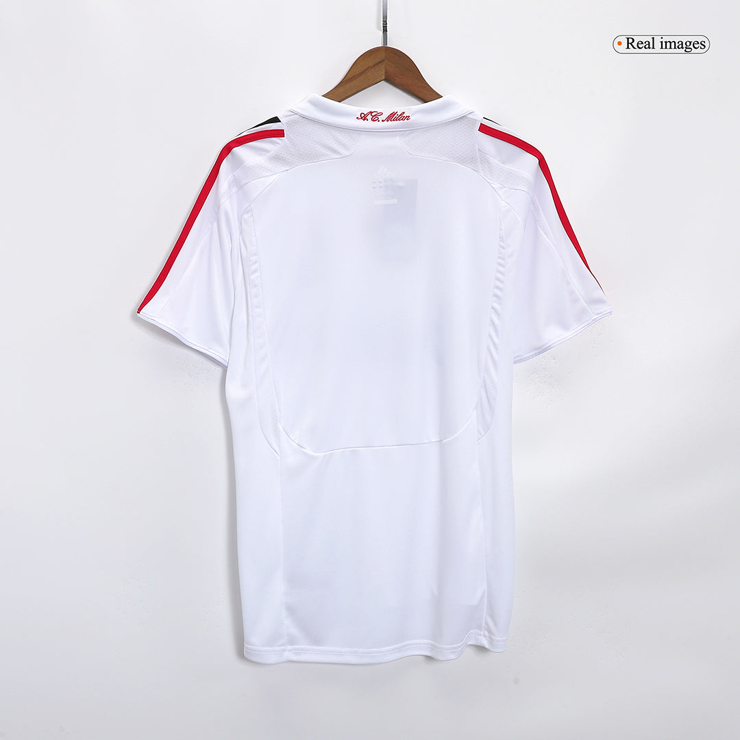 Camiseta Retro 2007/08 AC Milan Segunda Equipación