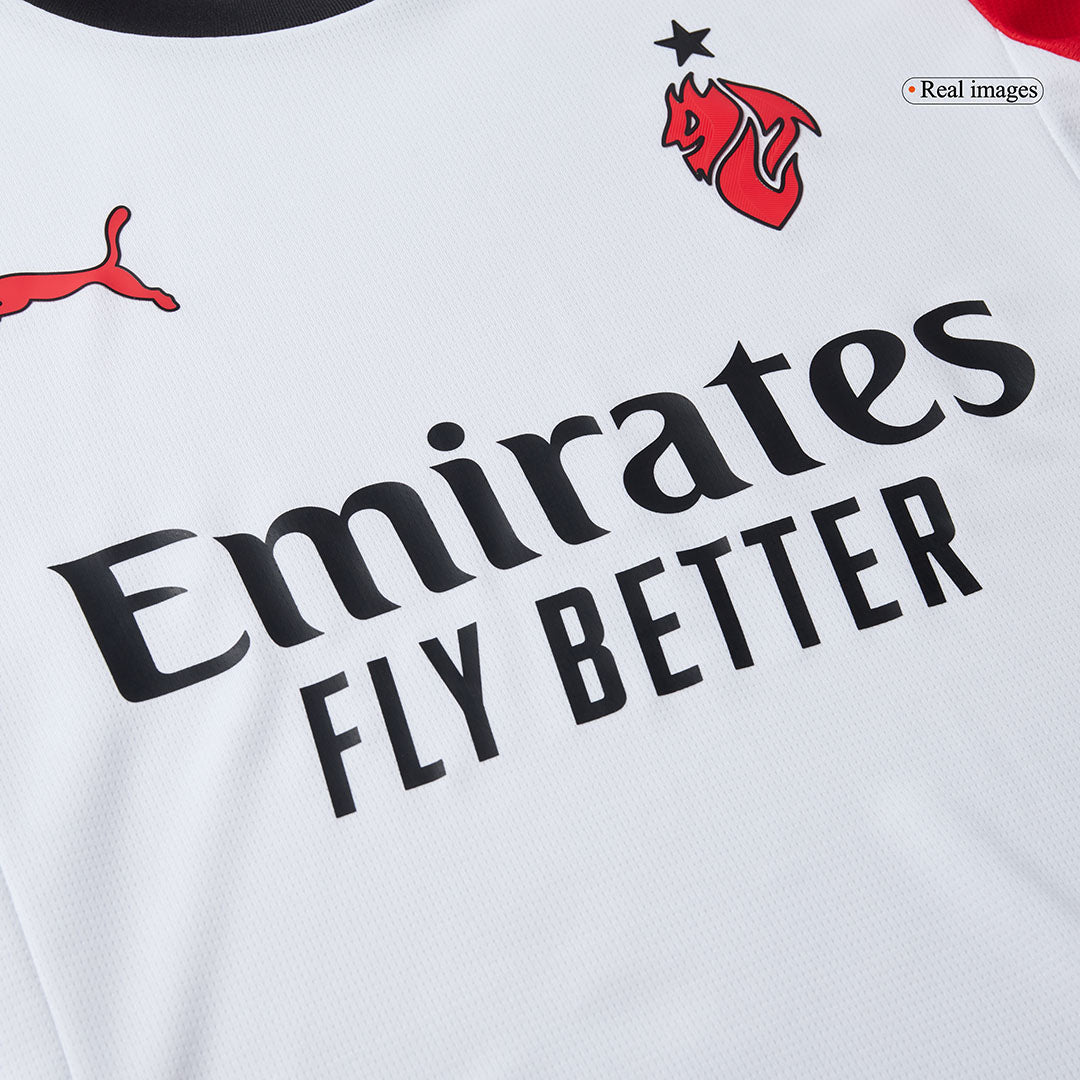Camiseta MODRIĆ #14 AC Milan 2025/26 Segunda Equipación-Versión Hincha