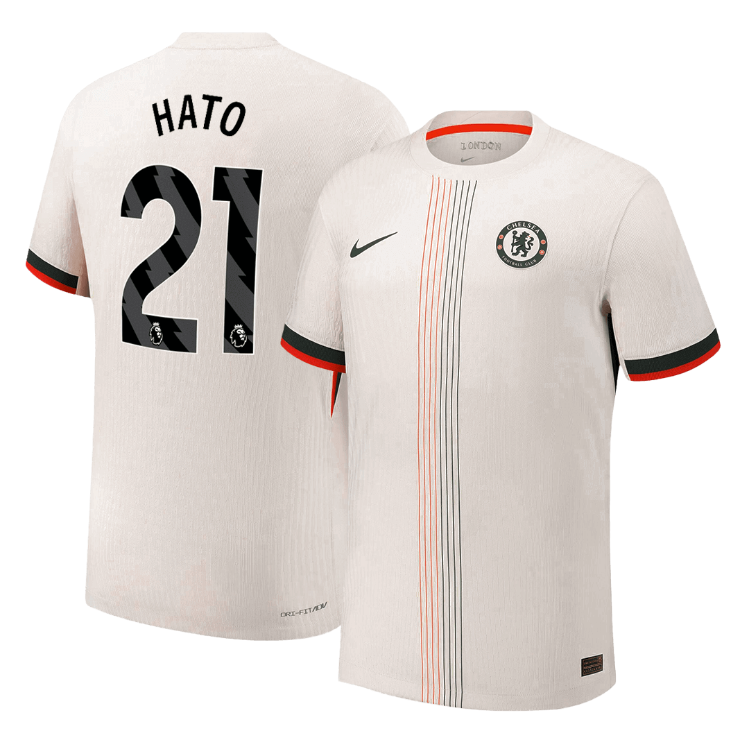Camiseta Auténtica HATO #21 Chelsea 2025/26 Segunda Equipación -Versión Jugador