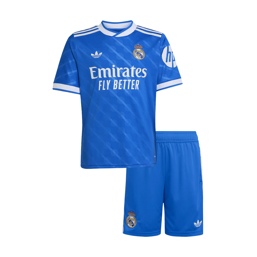 Conjunto Infantil Real Madrid 2025/26 Tercera Equipación Kids