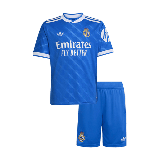 Conjunto Infantil Real Madrid 2025/26 Tercera Equipación Kids