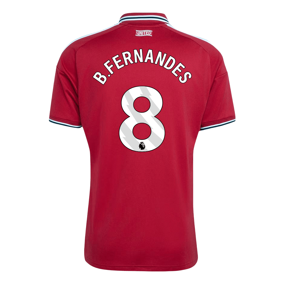 Camiseta B.FERNANDES #8 Manchester United 2026/27 Primera Equipación - Versión Hincha