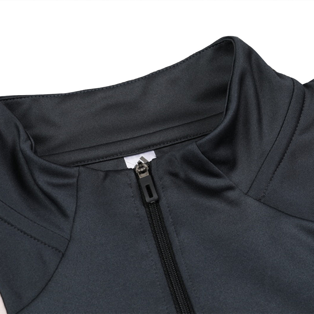 Men's Real Madrid Zipper Sweatshirt Kit (Top+Pants) 2024/25 Football Kit UK