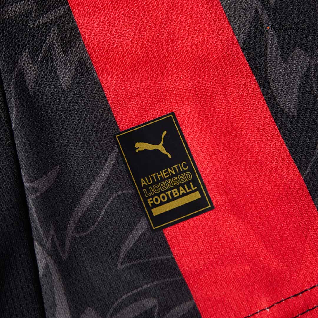 Camiseta PULISIC #11 AC Milan 2025/26 Primera Equipación-Versión Hincha