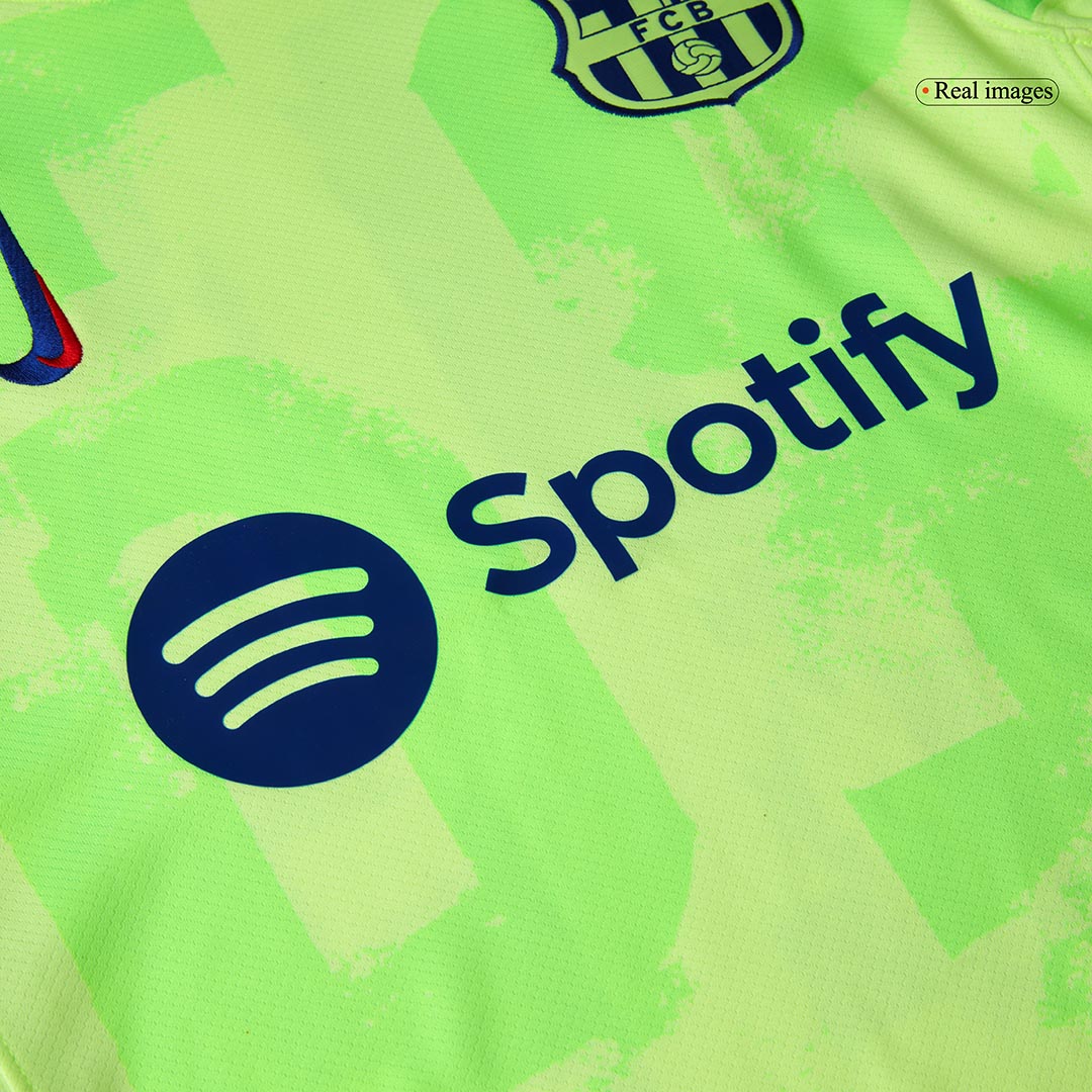 Camiseta Barcelona Tercera equipación UCL 2024/25- Versión Hincha