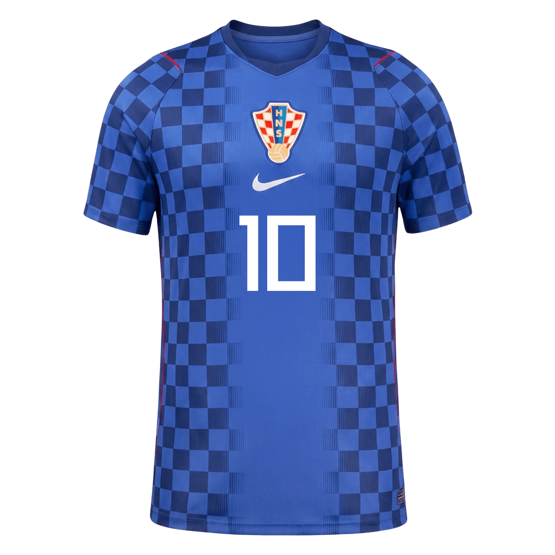 Camiseta MODRIĆ #10 Croatia 2026 Segunda Equipación Copa del Mundo - Versión Hincha