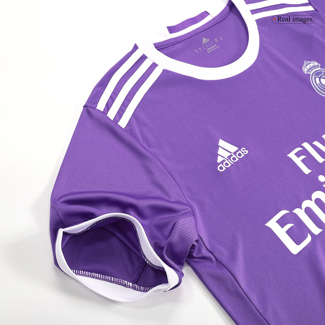 Camiseta Retro 2016/17 Kroos #8 Real Madrid Segunda Equipación
