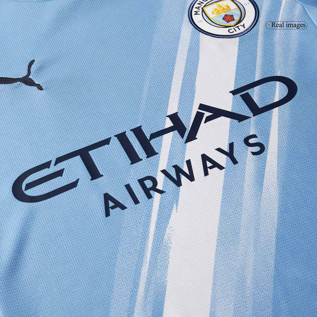 Camiseta HAALAND #9 Manchester City 2025/26 Copa Mundial de Clubes Primera Equipación Hombre - Versión Hincha(Calidad Premium)