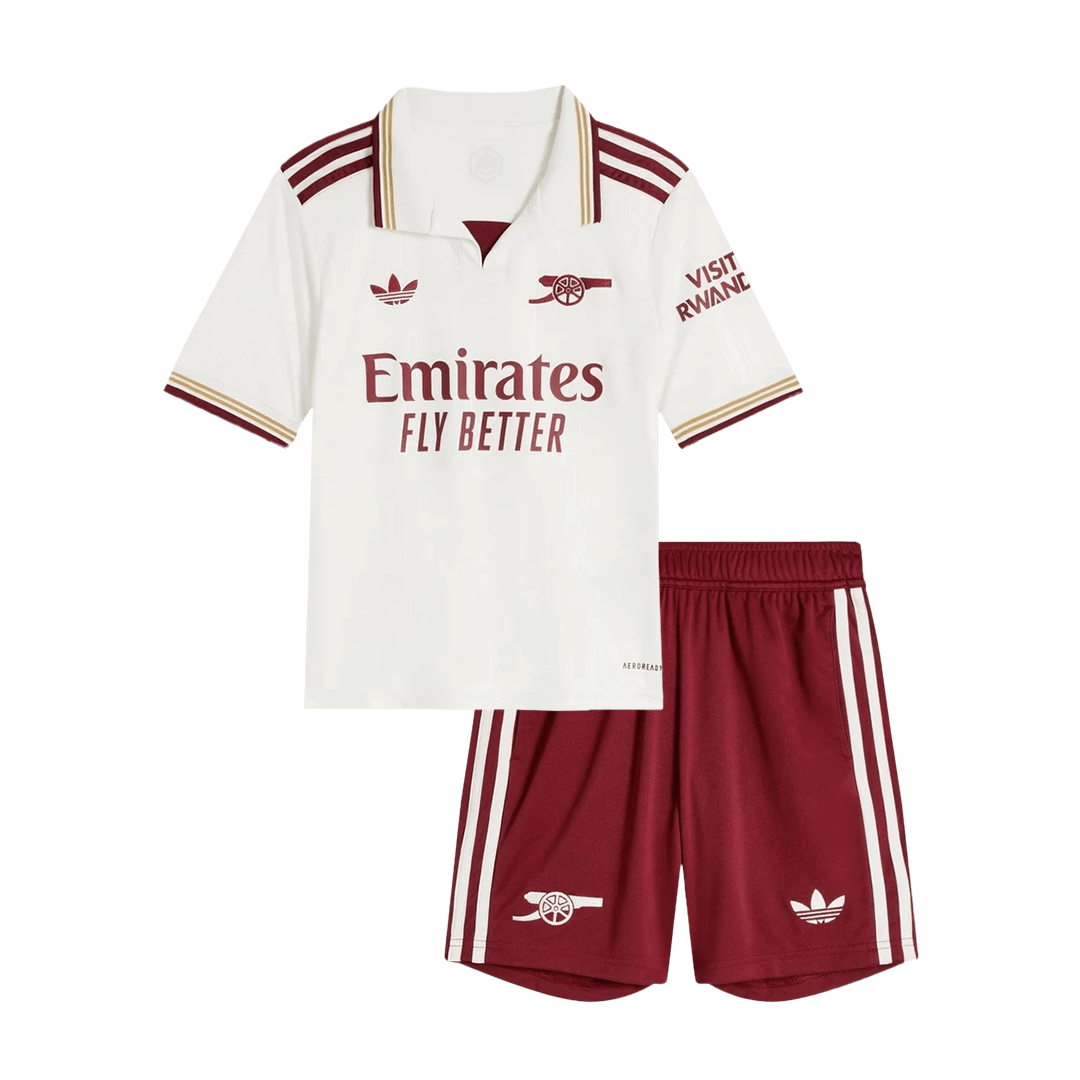 Conjunto Infantil Arsenal 2025/26 Tercera Equipación Kids