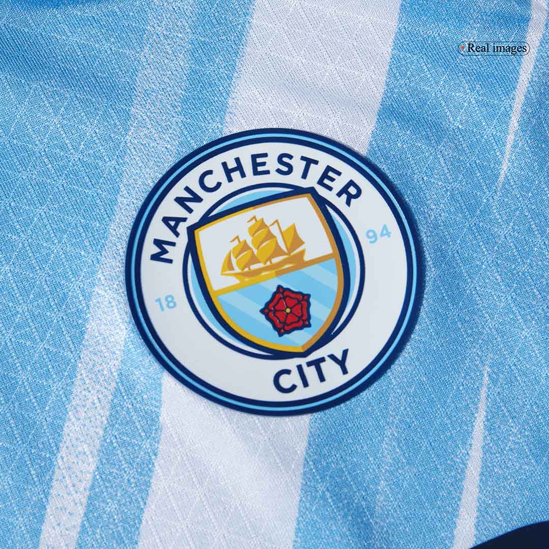 Camiseta HAALAND #9 Manchester City 2025/26 Copa Mundial de Clubes Primera Equipación Hombre-Versión Jugador