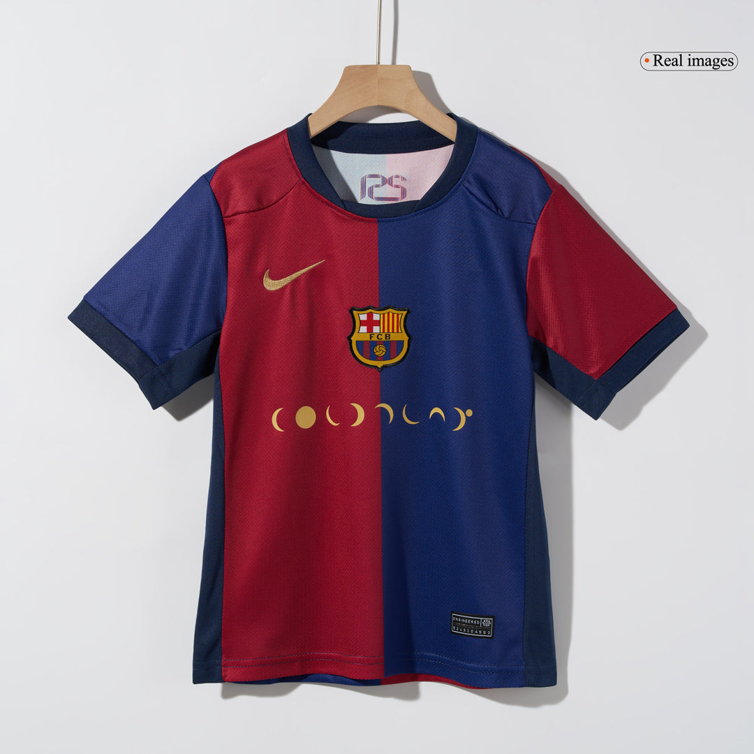 Miniconjunto Barcelona X Coldplay 2024/25 Primera Equipación