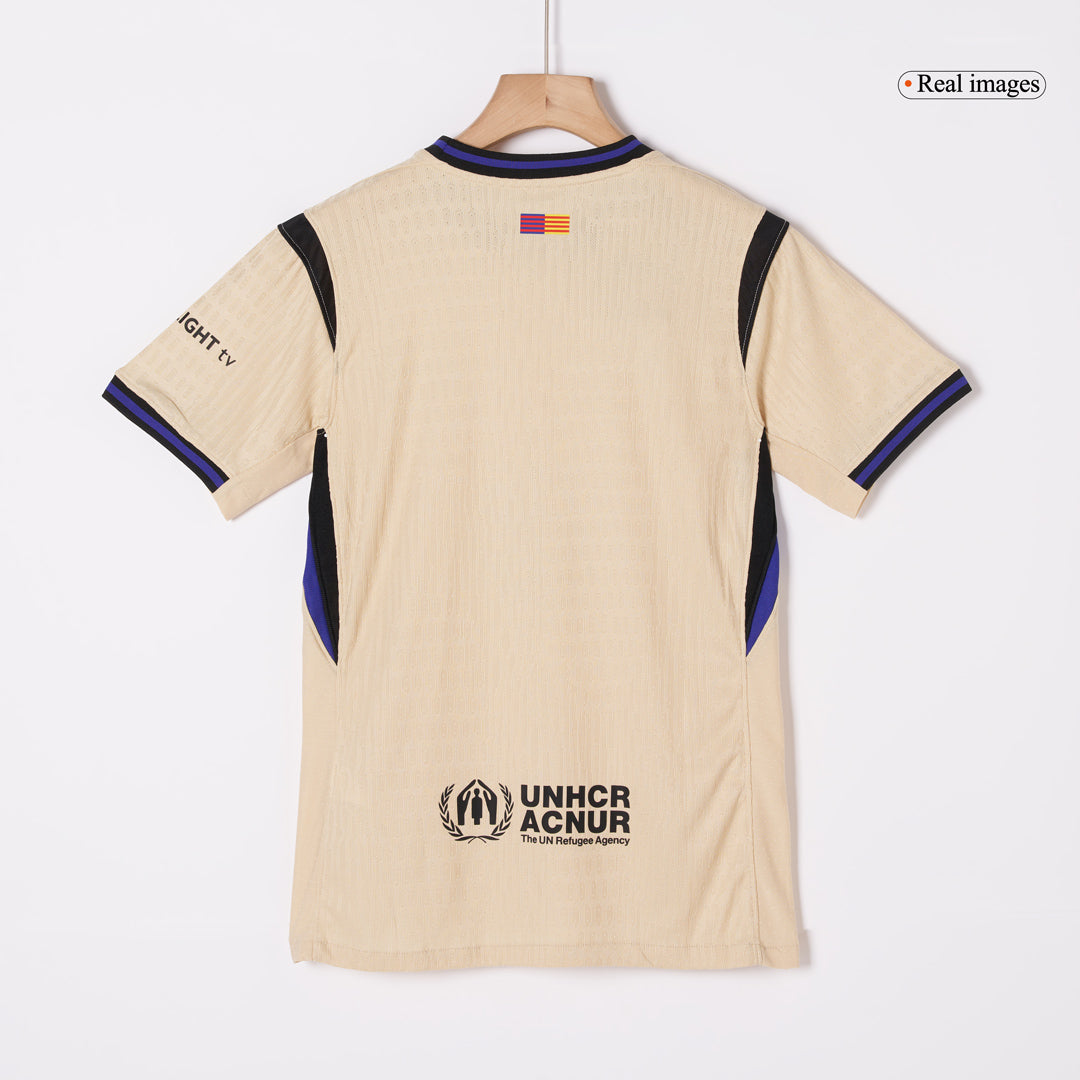 UCL Camiseta Auténtica ROONY #19 Barcelona 2025/26 Segunda Equipación -Versión Jugador