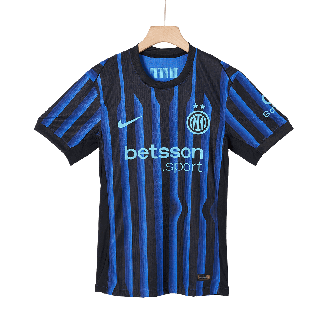 Camiseta Auténtica THURAM #9 Inter Milan 2025/26 Primera Equipación -Versión Jugador