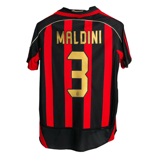 Camiseta Retro 2006/07 MALDINI #3 AC Milan Primera Equipación