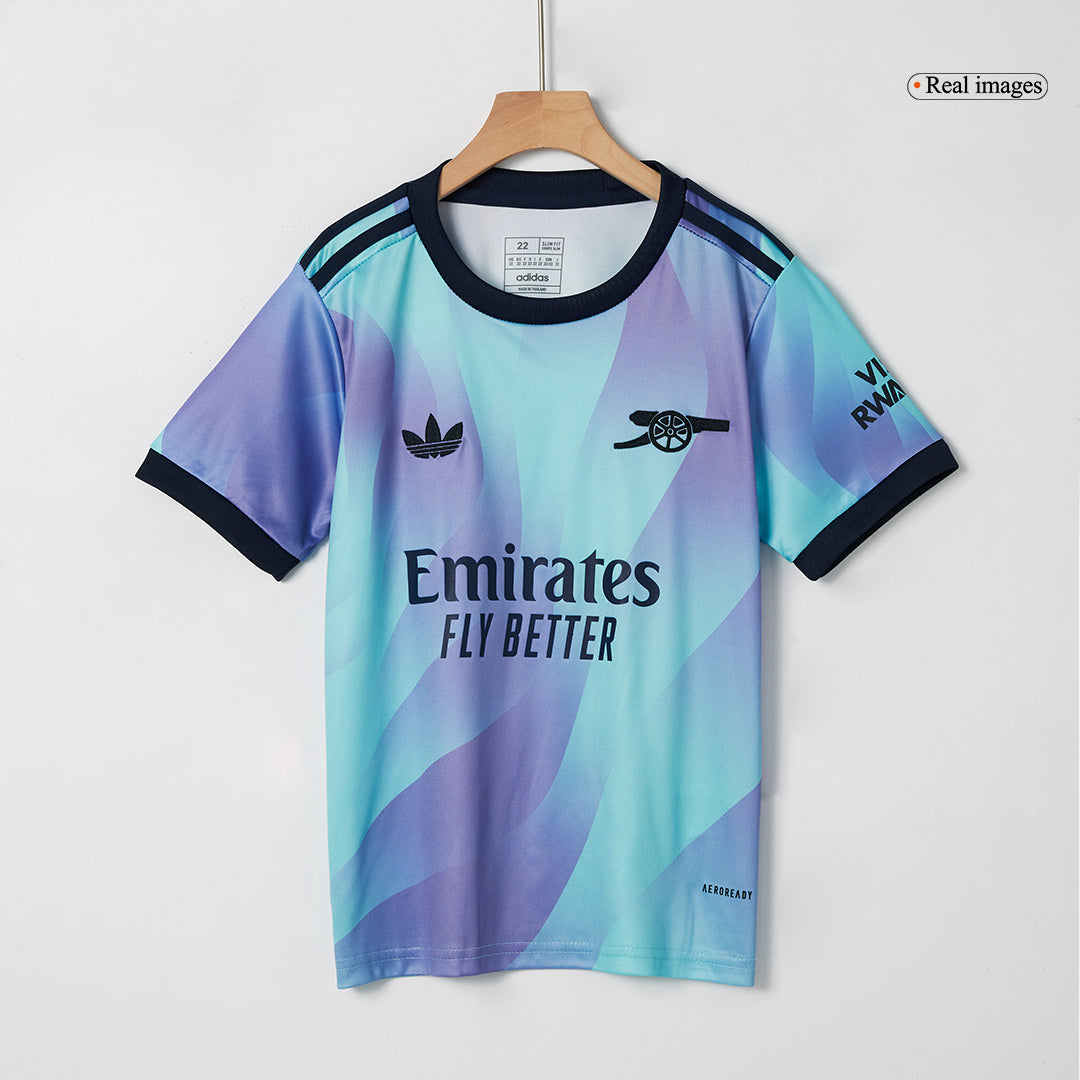 Miniconjunto Arsenal 2024/25 Tercera Equipación Niño