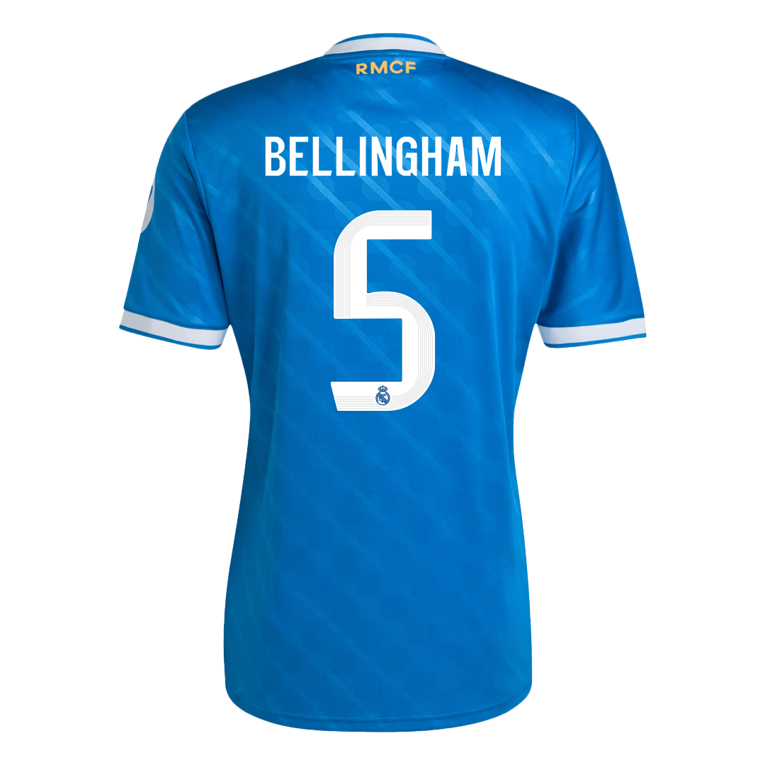 Camiseta BELLINGHAM #5 Real Madrid 2025/26 Tercera Equipación-Versión Hincha