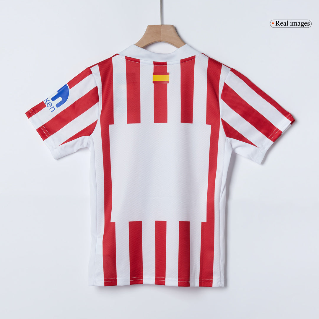 Conjunto Infantil Completo Atletico de Madrid 2025/26 Primera Equipación Kids