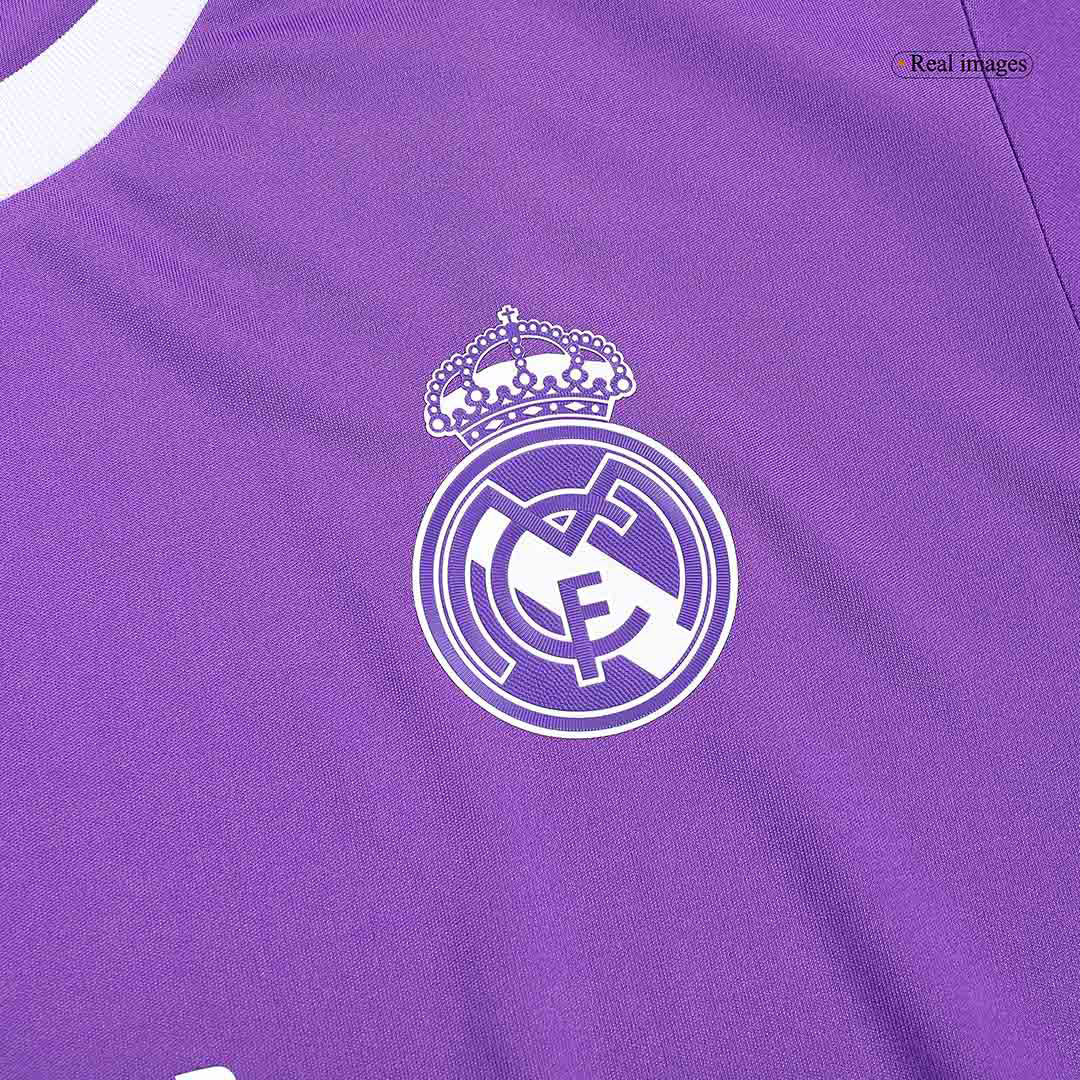 Camiseta Retro 2016/17 Kroos #8 Real Madrid Segunda Equipación Manga Larga