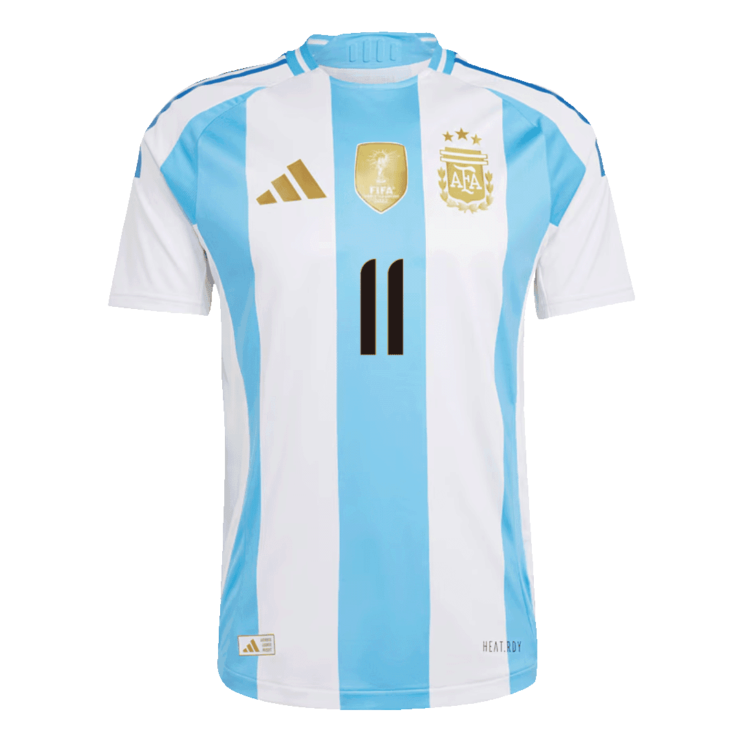 Camiseta DI MARIA #11 Argentina 2024 Primera Equipación Hombre-Versión Jugador