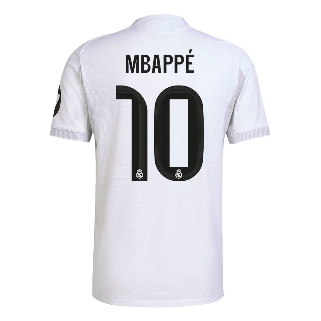 Camiseta Auténtica MBAPPÉ #10 Real Madrid 2025/26 Primera Equipación-Versión Jugador