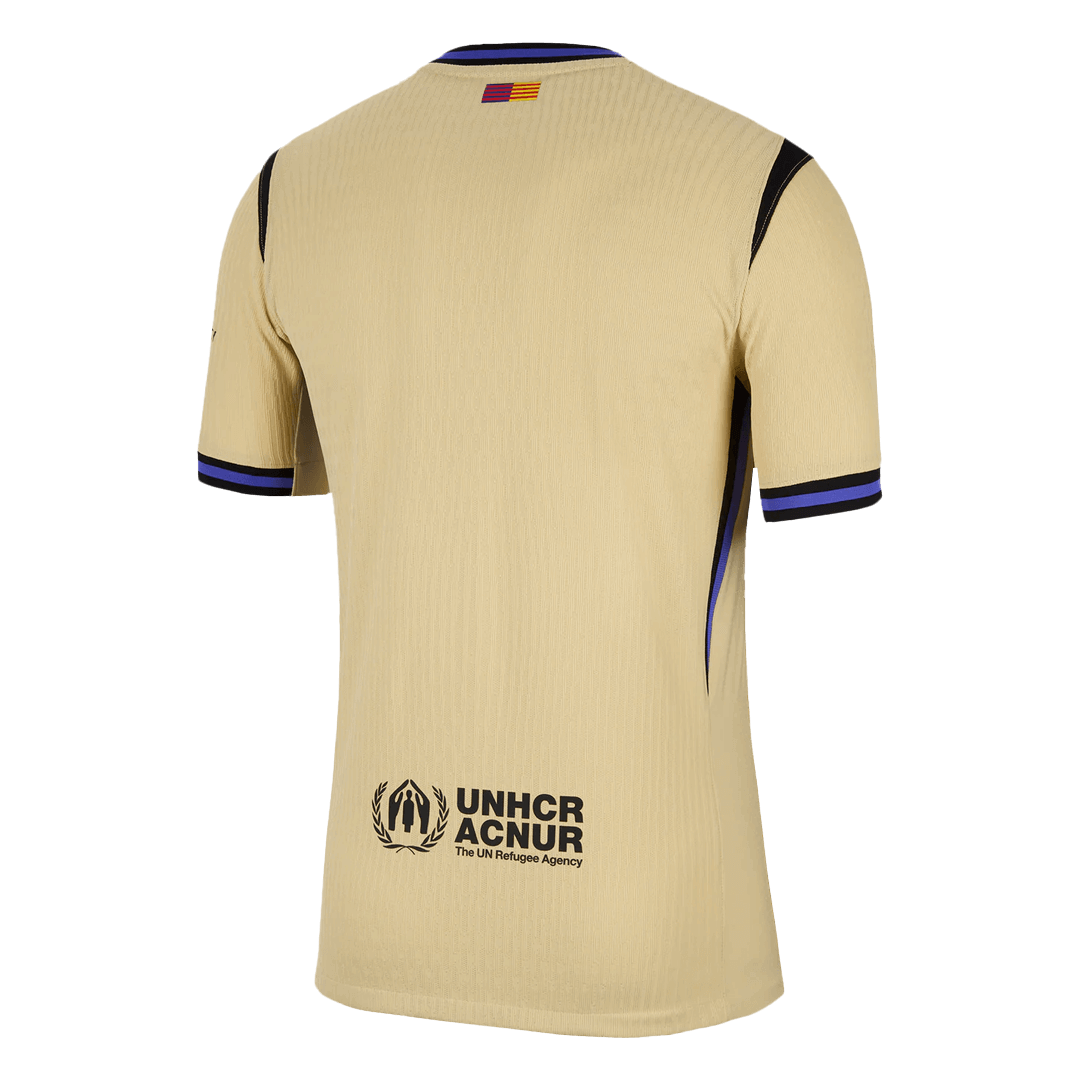 Camiseta Auténtica Barcelona 2025/26 Segunda Equipación-Versión Jugador