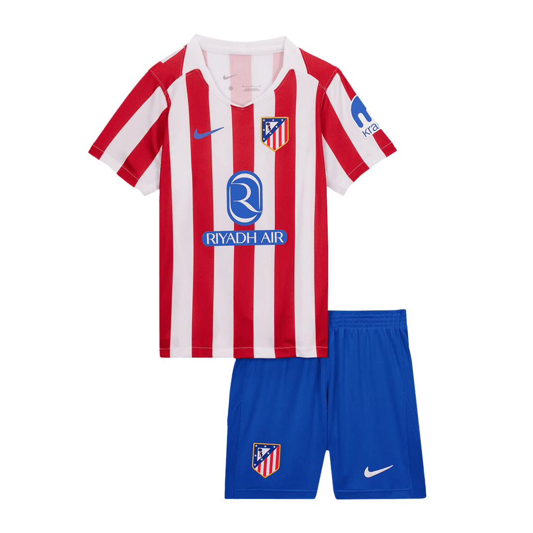 Miniconjunto Atlético de Madrid 2025/26 Primera Equipación Niño (Camiseta+Pantalón Corto)