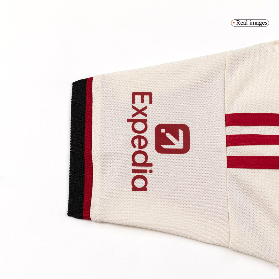 Conjunto Infantil Completo Liverpool 2025/26 Segunda Equipación Kids