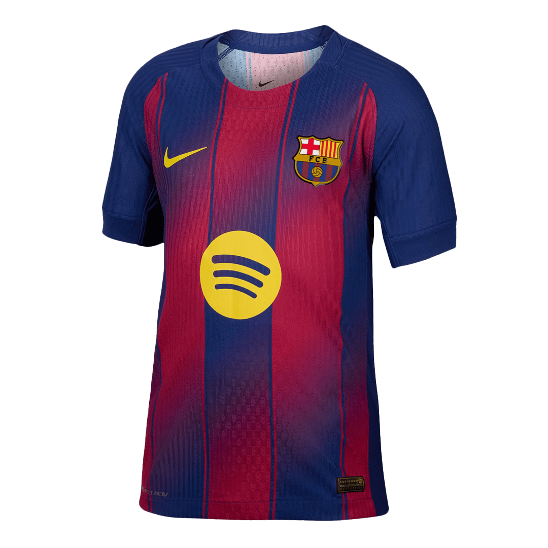 UCL Camiseta Auténtica CUBARSÍ #2 Barcelona 2025/26 Primera Equipación-Versión Jugador