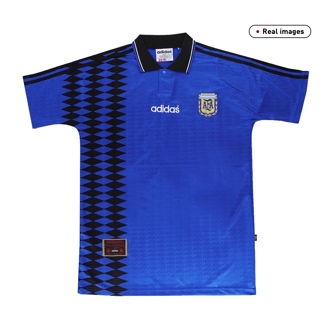 Camiseta Retro 1994 #10 Argentina Segunda Equipación Hombre-Versión Hincha