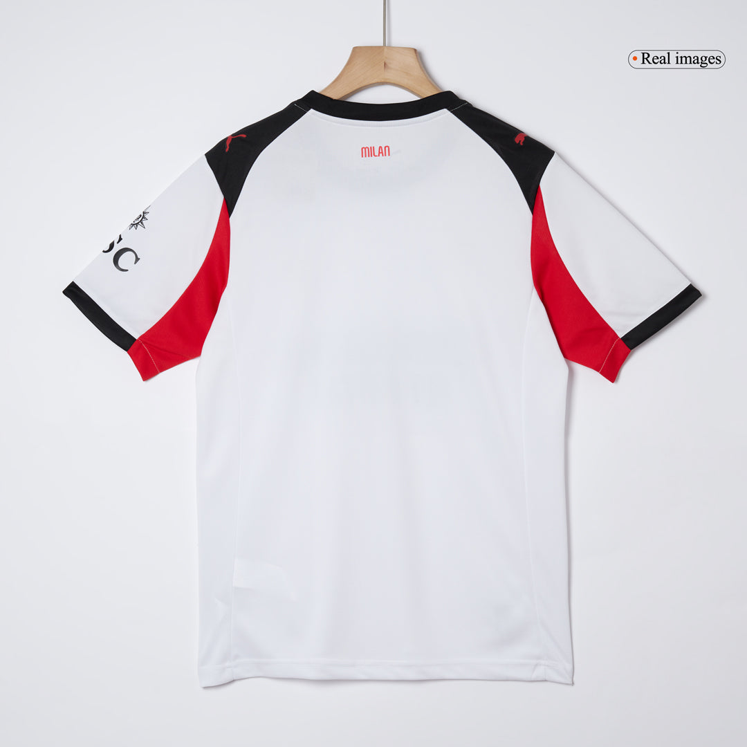 Camiseta MODRIĆ #14 AC Milan 2025/26 Segunda Equipación-Versión Hincha