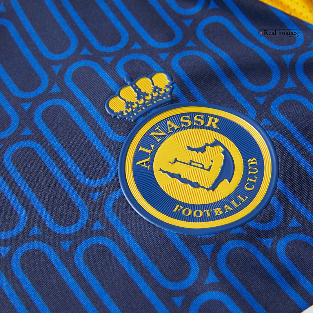 Camiseta RONALDO #7 Al Nassr 2024/25 Segunda Equipación - Versión Hincha