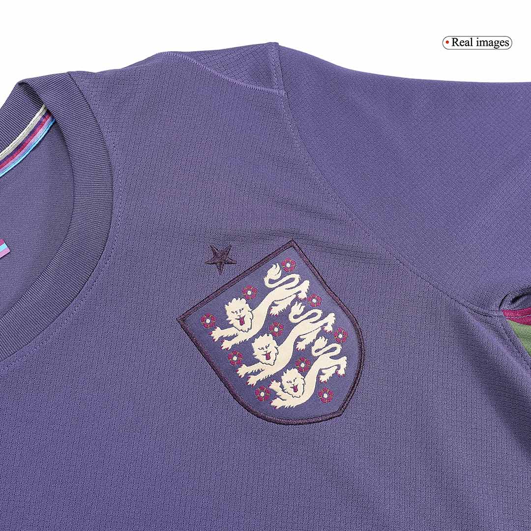 Camiseta FODEN #11 Inglaterra Euro 2024 Segunda Equipación Visitante Hombre-Versión Hincha