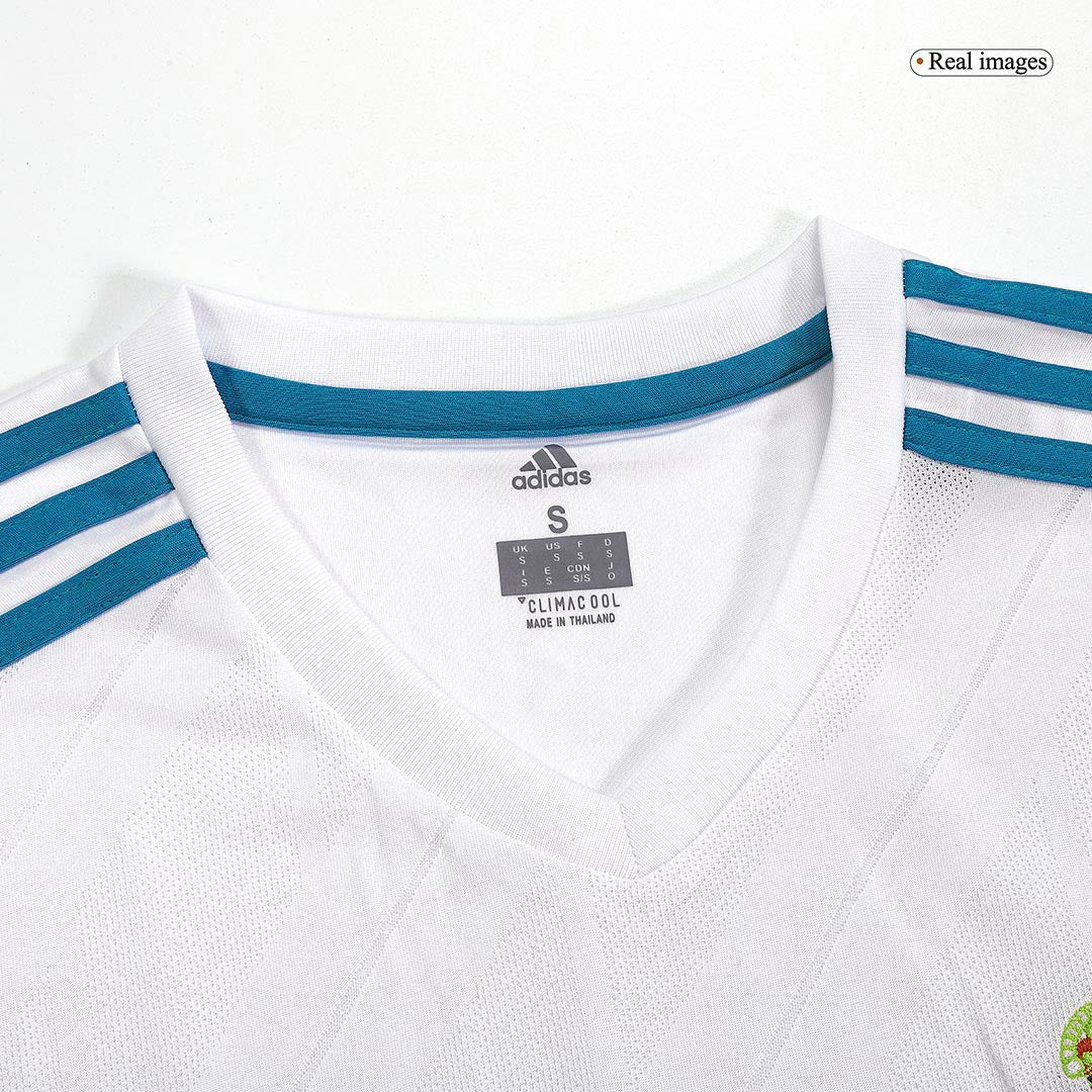 Camiseta Retro 2017/18 SERGIO RAMOS #4 Real Madrid Primera Equipación