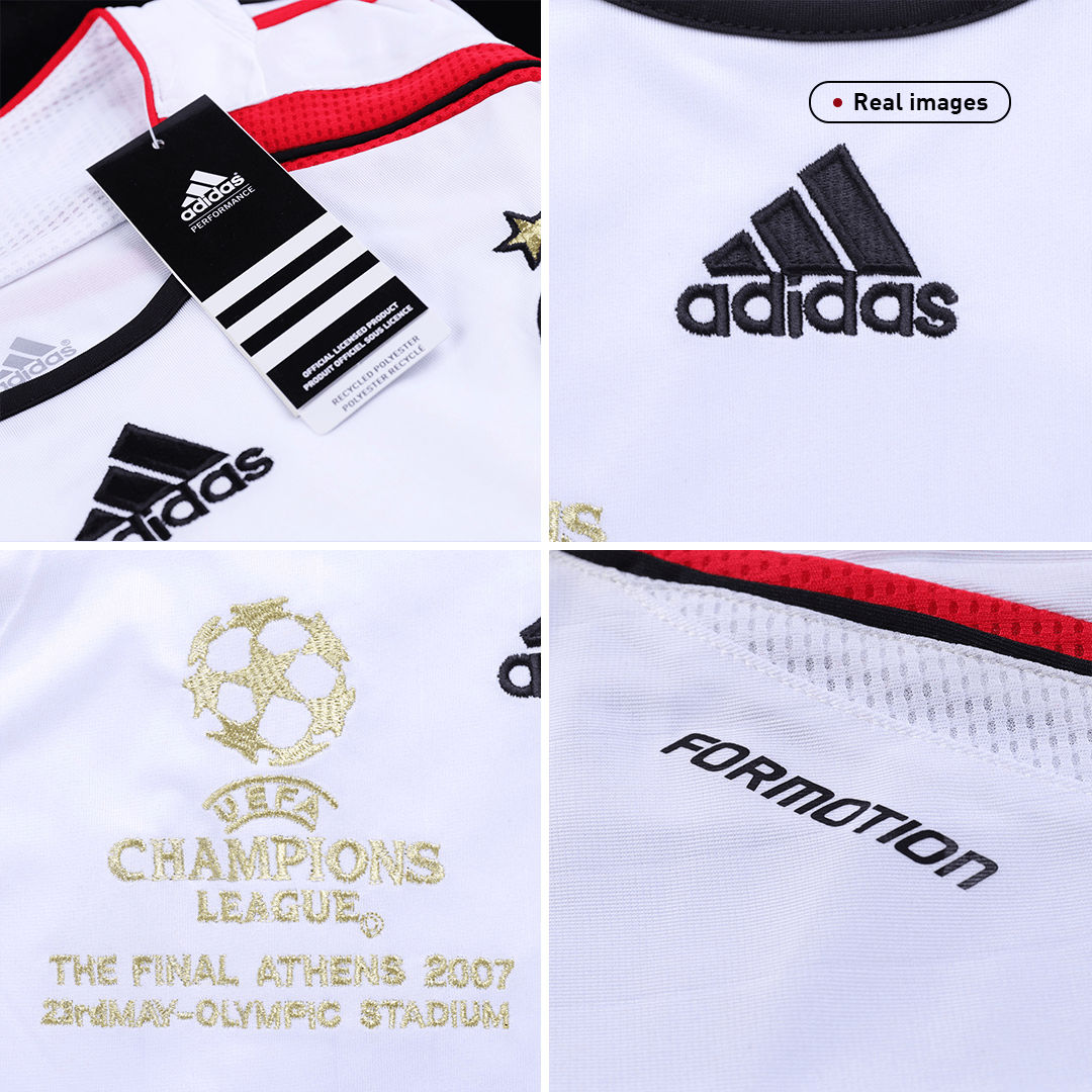 UCL Camiseta Retro 2006/07 KAKA' #22 AC Milan Segunda Equipación