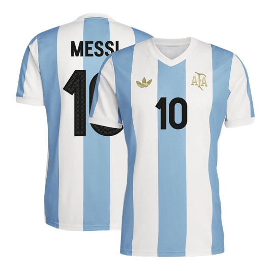 Camiseta MESSI #10 Argentina Aniversario de 50 Años 2024 Hombre-Versión Hincha