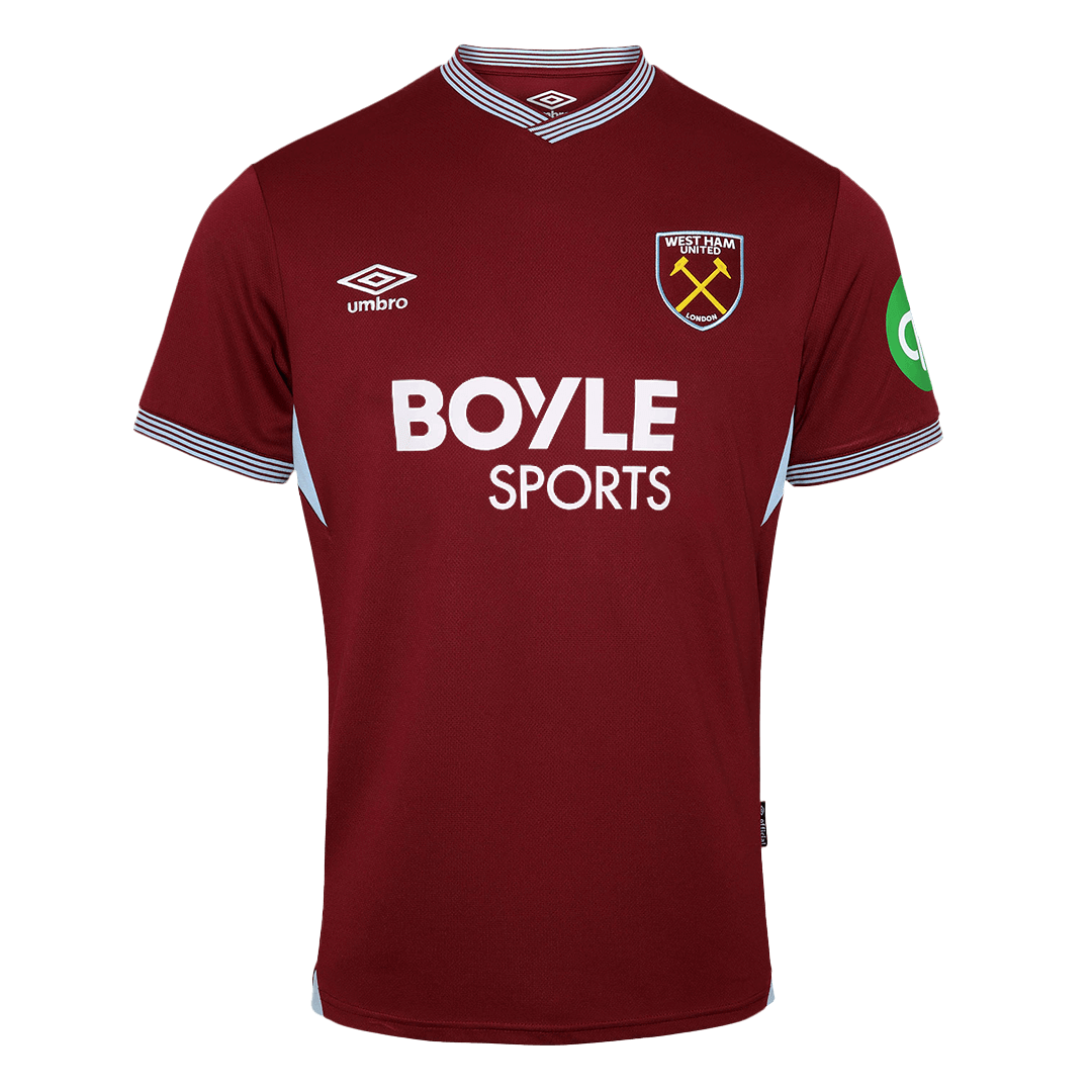 Camiseta West Ham United 2025/26 Primera Equipación-Versión-Hincha