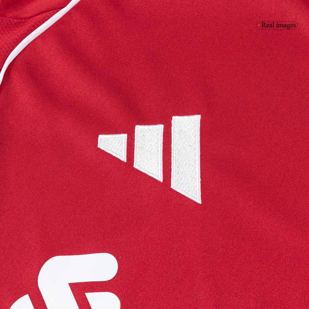 Camiseta SZOBOSZLAI #8 Liverpool 2025/26 Primera Equipación - Versión Hincha