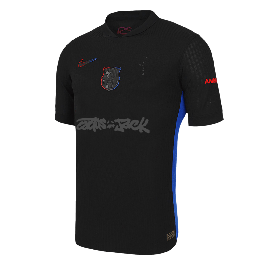 Camiseta Barcelona X Travis Scott 2024/25 Away Hombre - Versión Jugador