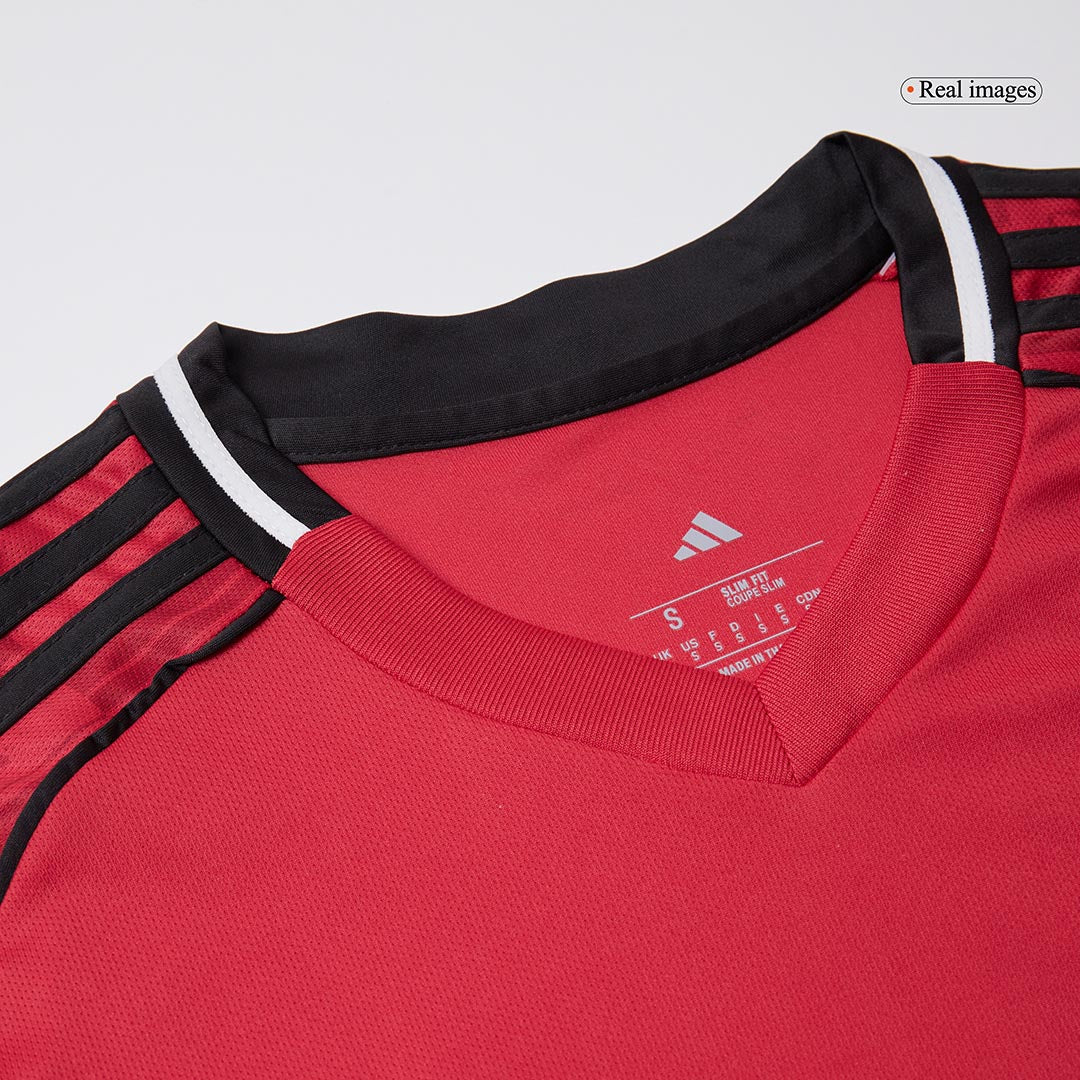 Camiseta B.FERNANDES #8 Manchester United 2025/26 Primera Equipación-Versión Hincha