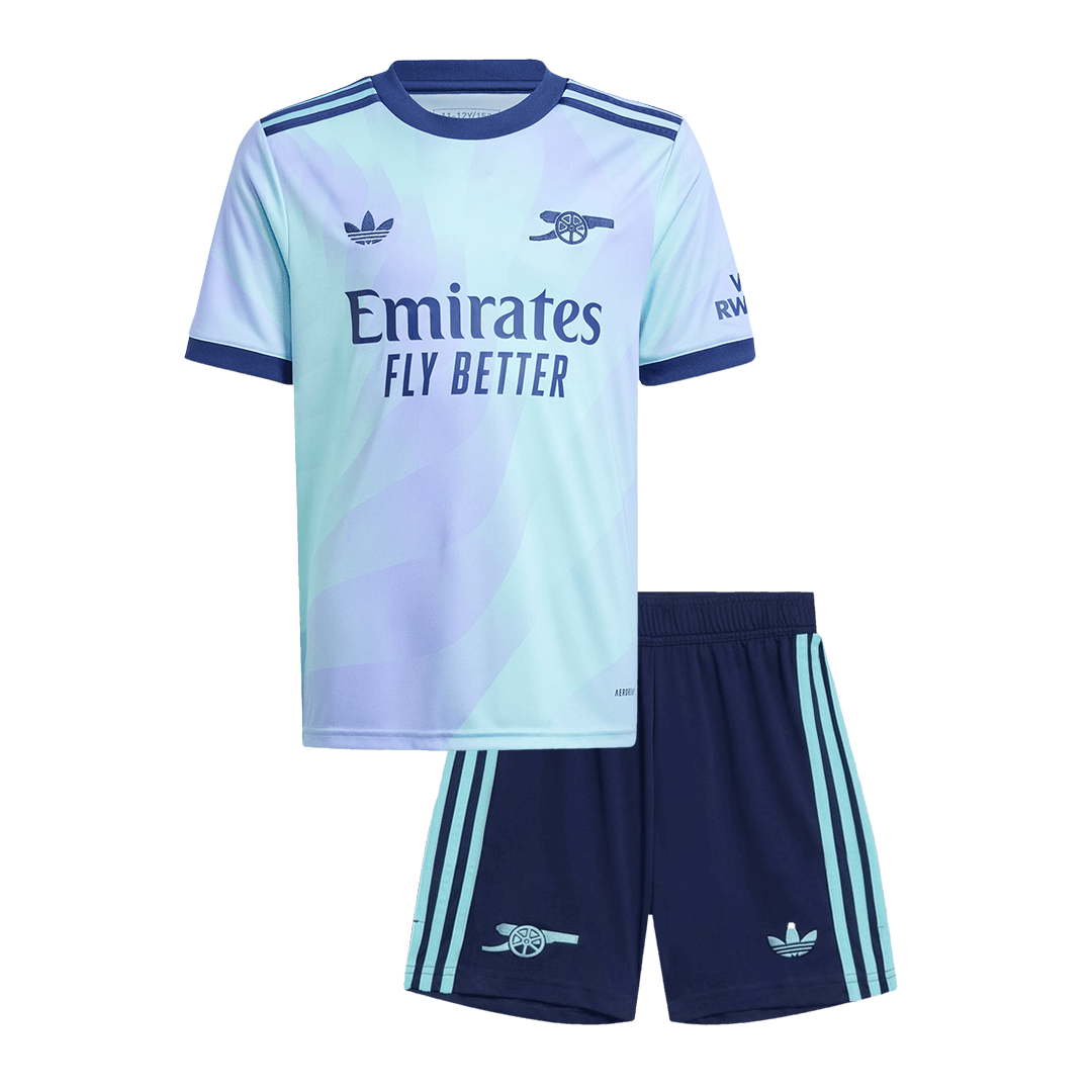 Miniconjunto Arsenal 2024/25 Tercera Equipación Niño
