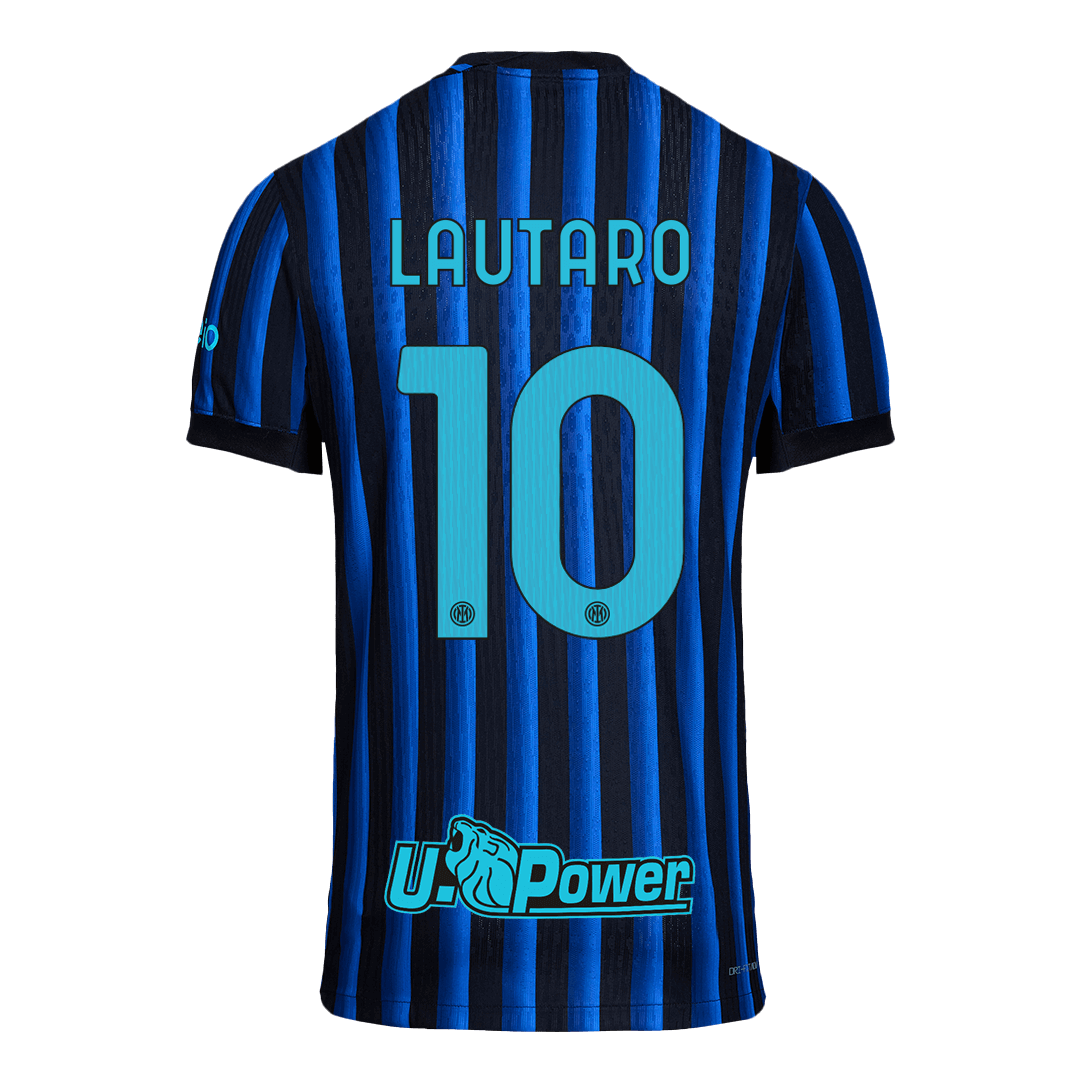 Camiseta Auténtica LAUTARO #10 Inter de Milán 2025/26 Primera Equipación-Versión Jugador