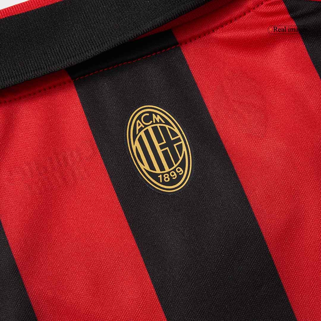 Camiseta AC Milan Aniversario de 125 Años 2024/25 Manga Larga- Versión Hincha