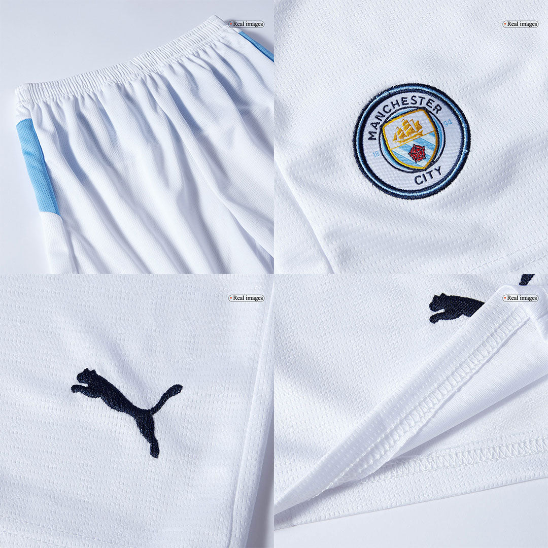 Miniconjunto Manchester City 2025/26 Local Niño (Camiseta + Pantalón Corto)