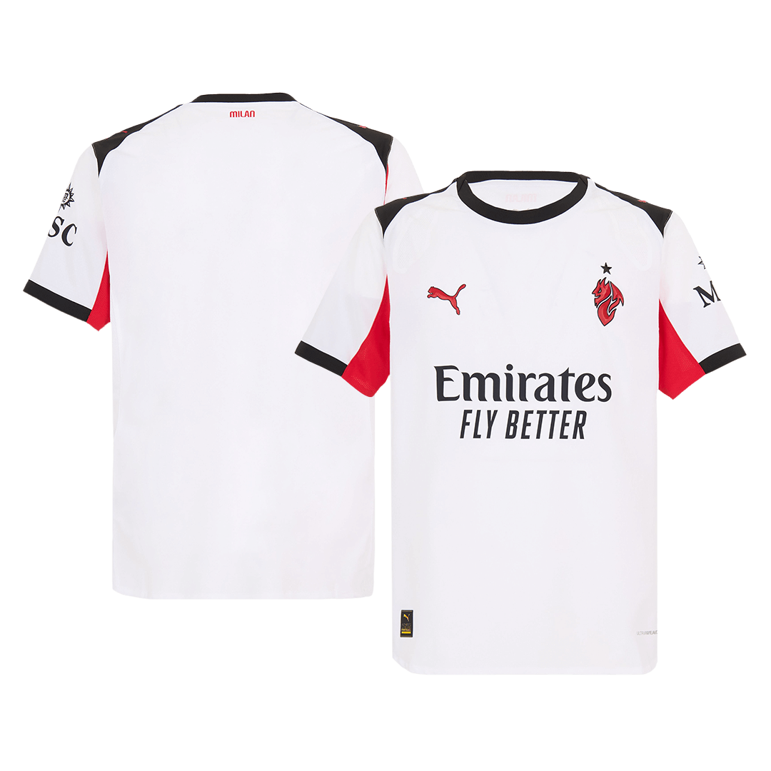 Camiseta Auténtica AC Milan 2025/26 Segunda Equipación-Versión Jugador